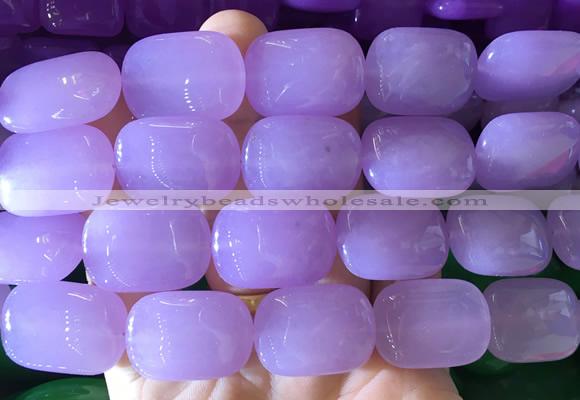 LSBS885 15 inches 18*25mm rectangle candy jade gemstone beads wholesale