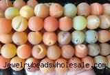 LSBS898 15 inches 16mm round druzy agate gemstone beads wholesale