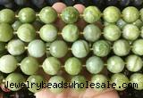 LSBS934 15 inches 16mm faceted round China jade gemstone beads wholesale