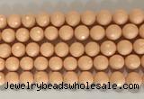 LSBS975 15 inches 14mm faceted round synthetic turquoise gemstone beads wholesale