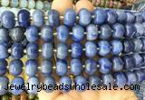 MEBS06 15 inches 8*12mm pumpkin blue aventurine beads wholesale