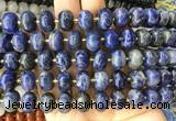 MEBS11 15 inches 8*12mm pumpkin sodalite beads wholesale