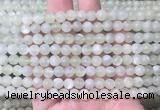 MSBS31 15 inches 6mm round green moonstone gemstone beads wholesale