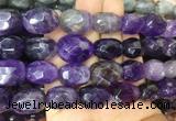 NABS06 15 inches 12*16mm - 13*18mm faceted nuggets amethyst beads
