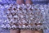 NCBS11 15 inches 10mm carved S shape white crystal beads wholesale