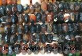 NGBS295 15 inches 8*14mm - 10*16mm faceted nuggets agate beads wholesale