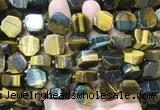 NGBS327 15 inches 14*16mm nuggets yellow tiger eye gemstone beads wholesale