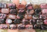 NGBS338 15 inches 12*16mm - 13*18mm nuggets rhodonite beads wholesale