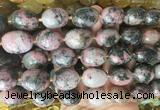NGBS348 15 inches 13*18mm - 18*25mm nuggets rhodonite beads wholesale