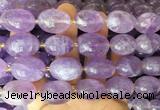 NGBS367 15 inches 13*18mm - 18*25mm nuggets lavender amethyst beads wholesale