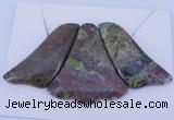 NGP24 Green rain forest stone pendants set jewelry wholesale
