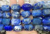 NLBS03 15 inches 13*18mm - 15*20mm faceted nuggets lapis lazuli beads