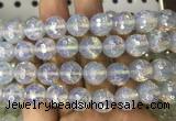 OPBS19 15 inches 12mm faceted round AB-color opalite beads wholesale