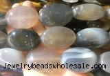 OVBS35 15 inches 30*45mm oval agate gemstone beads wholesale