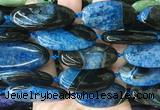 OVBS44 15 inches 20*40mm oval Agate gemstone beads wholesale