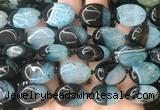 OVBS55 15 inches 15*20mm oval Agate gemstone beads wholesale