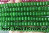 RBBS100 15 inches 6*10mm rondelle candy jade gemstone beads wholesale
