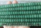 RBBS102 15 inches 6*10mm rondelle candy jade gemstone beads wholesale