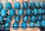 RBBS32 15 inches 13*18mm faceted rondelle apatite gemstone beads