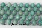 RBBS43 15 inches 13*18mm faceted rondelle amazonite beads wholesale
