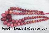 RBBS55 15 inches 8*12mm - 20*30mm rondelle agate beads wholesale