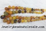 RBBS57 15 inches 8*12mm - 20*30mm rondelle agate beads wholesale