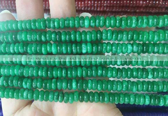 RBBS70 15 inches 2*6mm rondelle candy jade gemstone beads wholesale