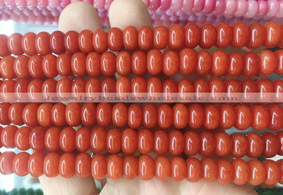 RBBS78 15 inches 5*8mm rondelle candy jade gemstone beads wholesale