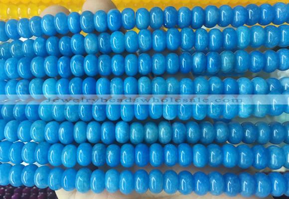 RBBS80 15 inches 5*8mm rondelle candy jade gemstone beads wholesale