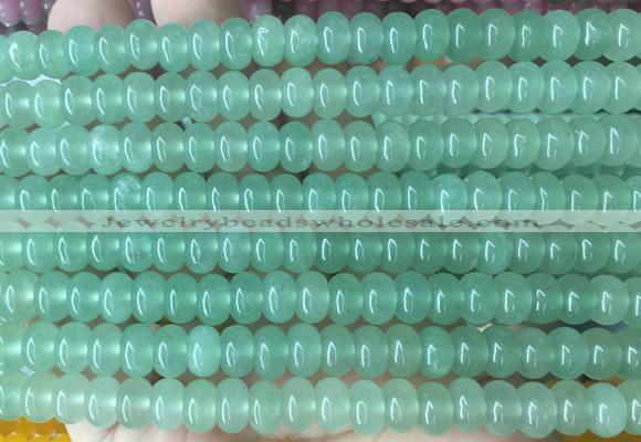 RBBS81 15 inches 5*8mm rondelle candy jade gemstone beads wholesale
