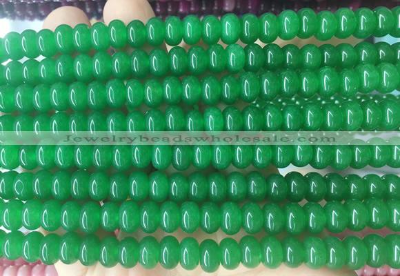 RBBS82 15 inches 5*8mm rondelle candy jade gemstone beads wholesale