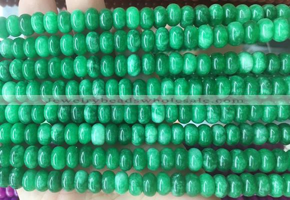 RBBS83 15 inches 5*8mm rondelle candy jade gemstone beads wholesale