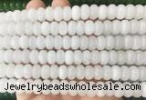 RBBS92 15 inches 6*10mm rondelle candy jade gemstone beads wholesale