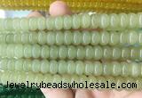 RBBS98 15 inches 6*10mm rondelle candy jade gemstone beads wholesale