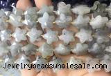 RGBS67 15 inches 14mm faceted star labradorite beads wholesale