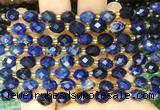 RIBS49 15 inches 6*8mm faceted rice sodalite gemstone beads wholesale