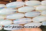 RIBS58 15 inches 14*40mm rice opalite gemstone beads wholesale