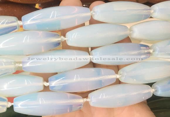 RIBS58 15 inches 14*40mm rice opalite gemstone beads wholesale