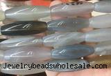RIBS81 15 inches 13*40mm rice agate gemstone beads wholesale