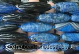 RIBS87 15 inches 13*40mm rice agate gemstone beads wholesale