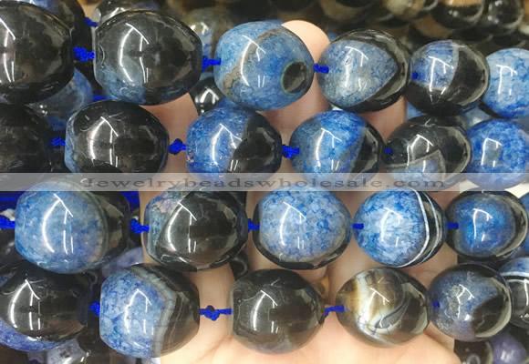 RIBS95 15 inches 17*19mm rice Agate gemstone beads wholesale