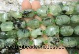 RUBS07 15 inches 15*20mm - 18*25mm faceted freeform prehnite beads