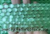 SEBS107 15 inches 6*9mm rice selenite gemstone beads wholesale