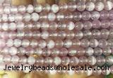 SEBS128 15 inches 6mm round selenite gemstone beads wholesale