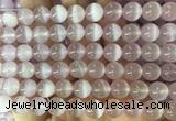 SEBS129 15 inches 8mm round selenite gemstone beads wholesale