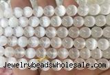 SEBS136 15 inches 8mm round selenite gemstone beads wholesale