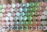 SEBS148 15 inches 8mm round colorful selenite gemstone beads wholesale