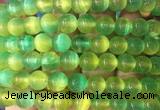 SEBS47 15 inches 10mm round selenite beads wholesale