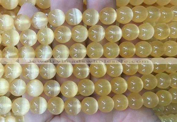 SEBS76 15 inches 8mm round selenite gemstone beads wholesale
