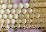 SEBS77 15 inches 10mm round selenite gemstone beads wholesale